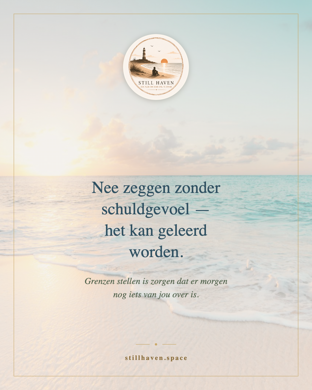 Nee zeggen zonder schuldgevoel — het kan geleerd worden