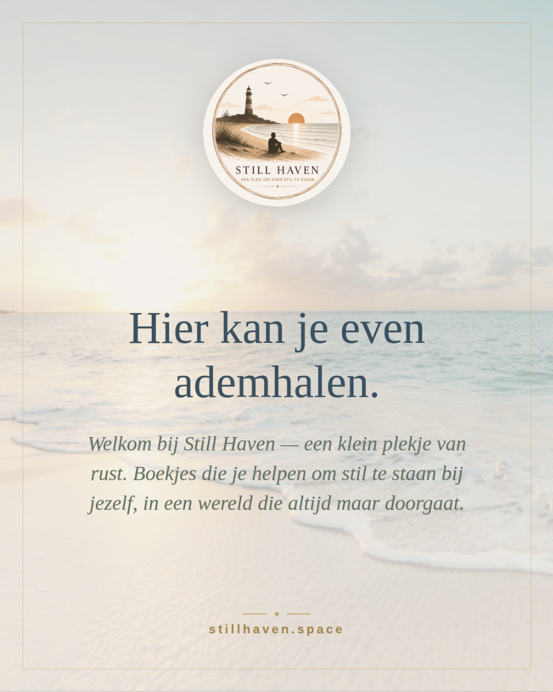 Hier kan je even ademhalen