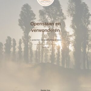 Cover van deel 9 uit de reeks Stilstaan bij jezelf: Openstaan en verwonderen.